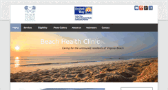 Desktop Screenshot of beachhealthclinic.org